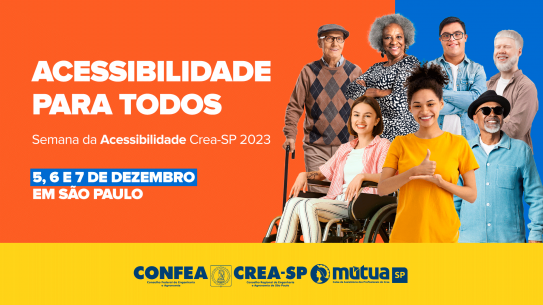 Crea-SP realiza a 1ª Semana da Acessibilidade