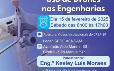 Palestra sobre o Uso de Drones nas Engenharias