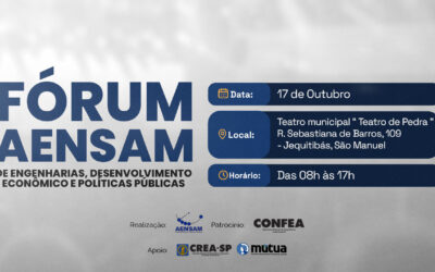 Vem aí o FÓRUM AENSAM!